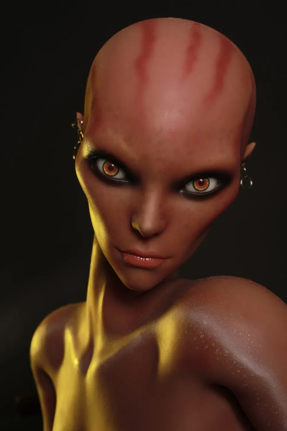 STARRY DOLL | 153CM/5FT FULL SILICONE ALIEN SEX DOLL - DAHLIA view 3