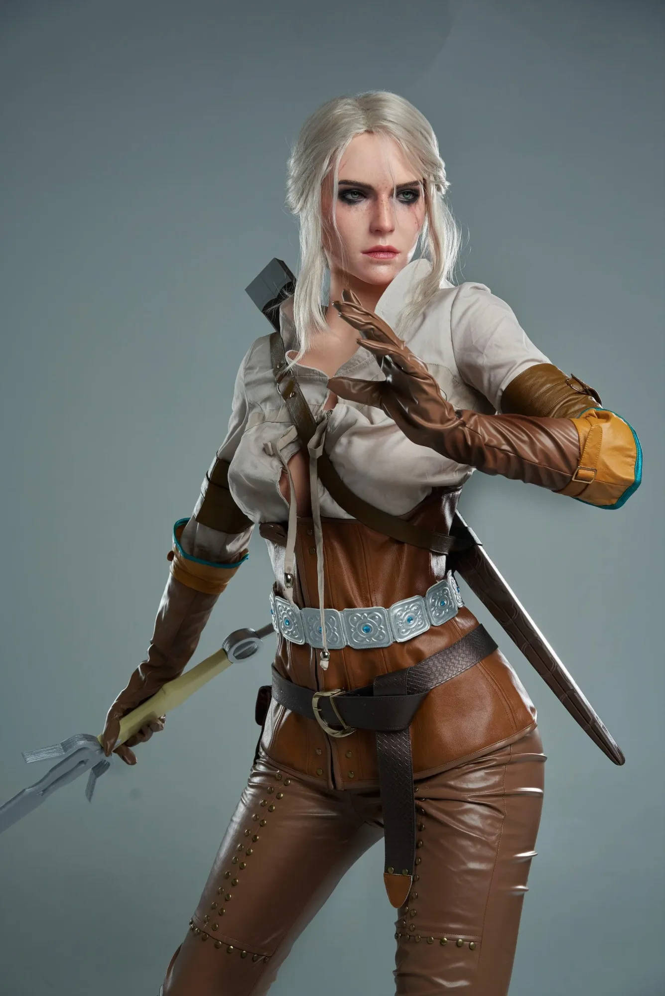 GAME LADY | 5FT 6/168CM SLIM MEDIUM BREAST REALISTIC SEX DOLL - CIRI view 5