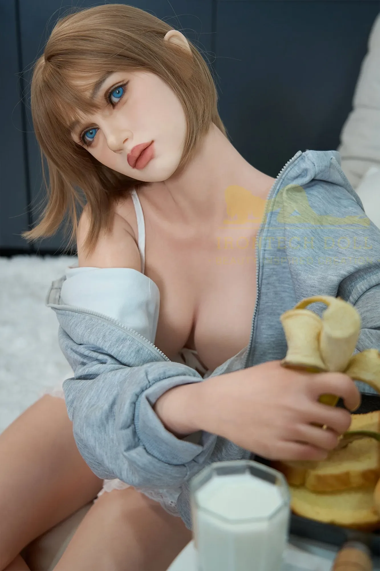 IRONTECH | 166CM/5FT5 NATURAL SKIN FULL SILICONE SEX DOLL- PINK view 4