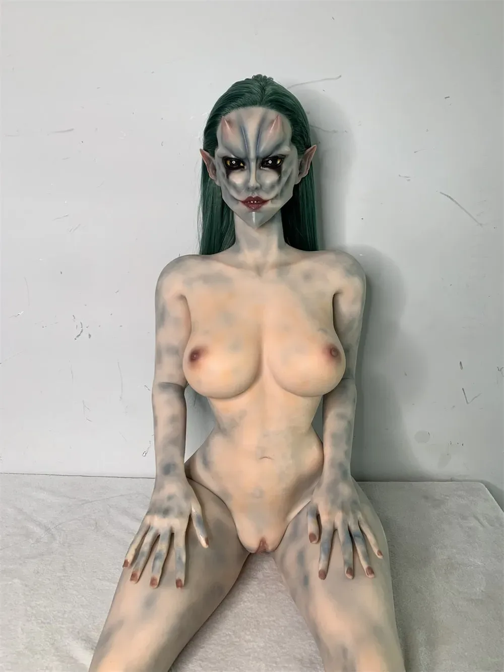 STARRY DOLL | 153CM/5FT FULL SILICONE ALIEN SEX DOLL - SABLE view 5